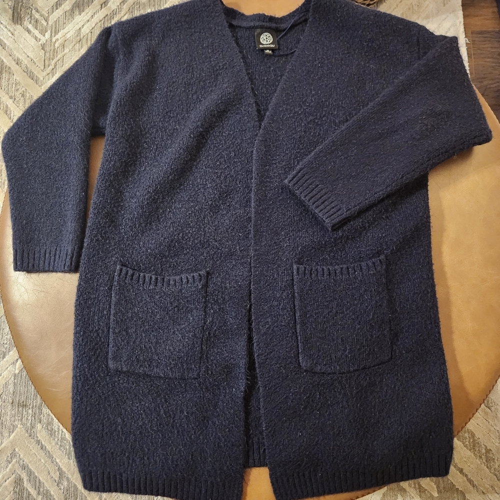 GUC womens navy cardigan